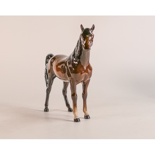 117 - Beswick Xayal Horse 1265, in charcoal gloss.