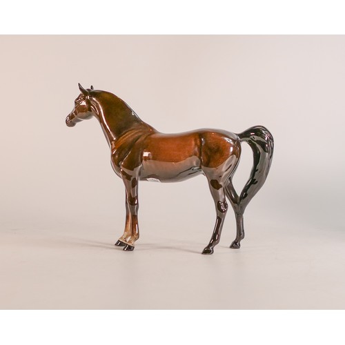 117 - Beswick Xayal Horse 1265, in charcoal gloss.