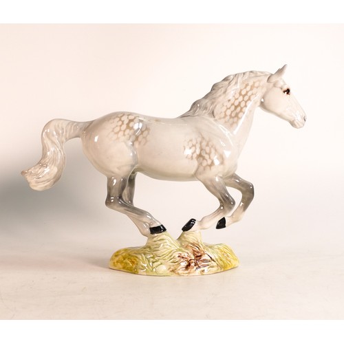 119 - Beswick grey galloping horse on base 1374.