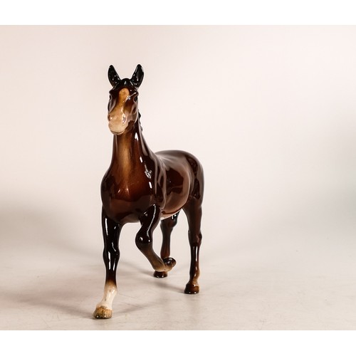 128 - Beswick early version of Stocky Jogging Mare 855, good restoration to rear tail / leg.