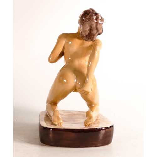 154 - Peggy Davies Erotic Lolita figurine, artist original colourway 1/1 by Victoria Bourne