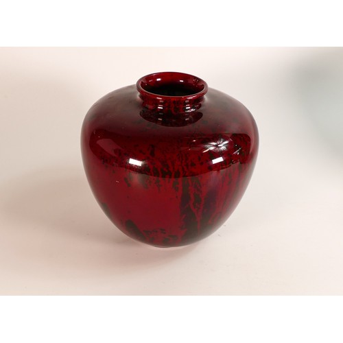 213 - Richard Howson Flambé vase, height 17cm