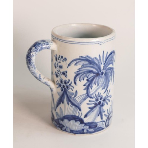 244 - Two Items of 18th/19th century Delft tin-glazed Earthenware to include a dish from the De Drie Klokk... 