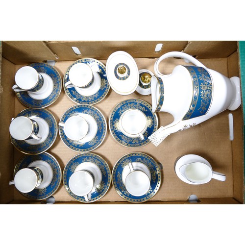 759 - A large collection of Royal Doulton Earlswood & Carlyle pattern coffee & dinner ware to include  - E... 