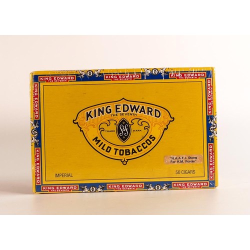 1886 - King Edward Imperial cigars (USA), sealed box of 50.