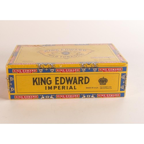 1886 - King Edward Imperial cigars (USA), sealed box of 50.