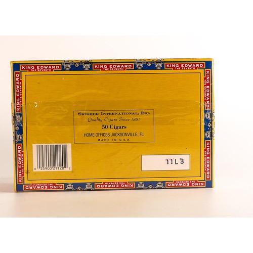 1886 - King Edward Imperial cigars (USA), sealed box of 50.