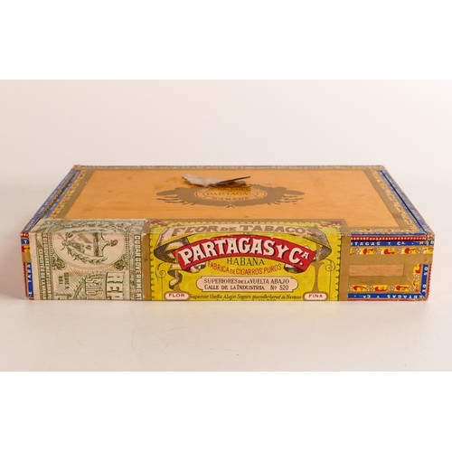 1887 - Partagas Mille Fleurs hand made Cuban cigars, 5.0 in x 42 ring gauge, sealed box of 25.