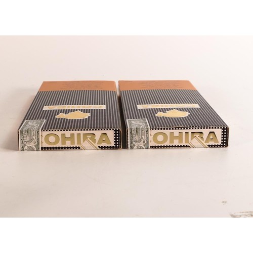 1888 - Cohiba Lanceros hand made Cuban cigars, 2 sealed boxes of 5.