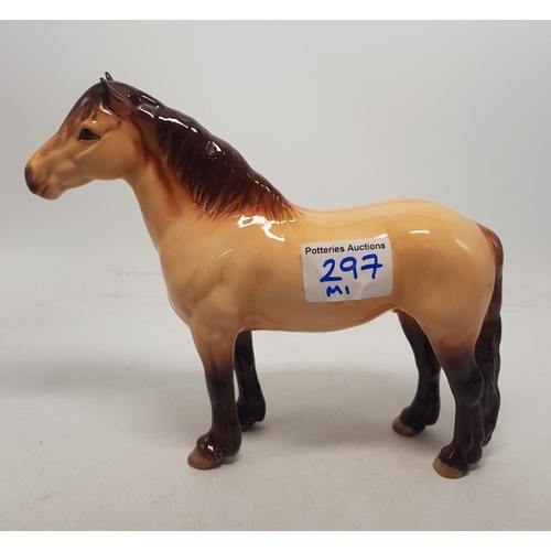 297 - Beswick Dunn Highland pony 1644.