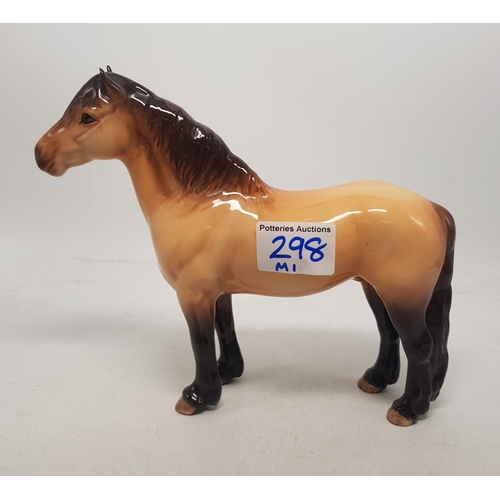 298 - Beswick Dunn Highland pony 1644.