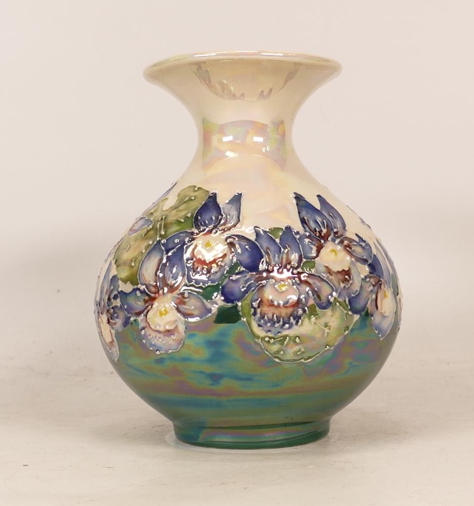 Moorland Pottery Limited Edition Floral Patterned Lustre Vase 54 Of 750 ...