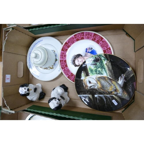 3 - A mixed collection of items to include Beswick Staffordshire Dog Figures, Royal Doulton Decorative W... 