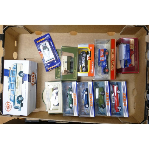 174 - A collection of Dinky, Matchbox & similar boxed Model Toy Vehicles including DYS 10 Merc Omnibus, Y2... 