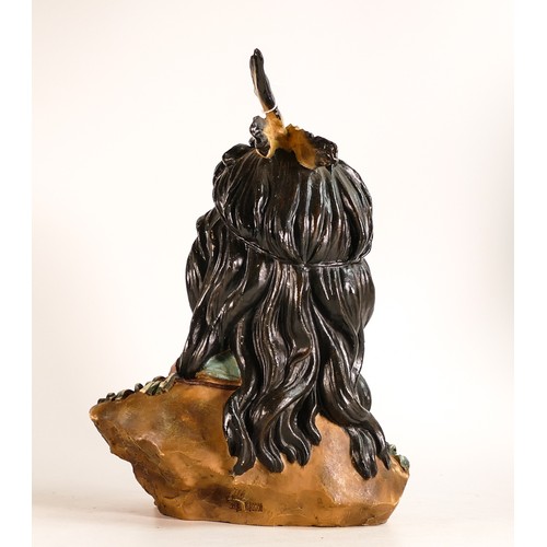 182 - The Academy Resin Bust of Native Red Indian, height 31.5cm