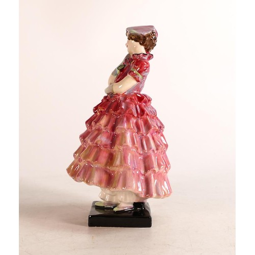 83 - Royal Doulton early figure Maisie HN1619, dated 1934. 1cm hairline crack from centre of base to edge... 