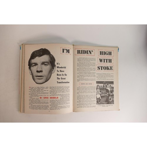 353 - Two copies of signed 1960's The Tropical Times Football books including 67/68 with Gordon Banks, Pet... 