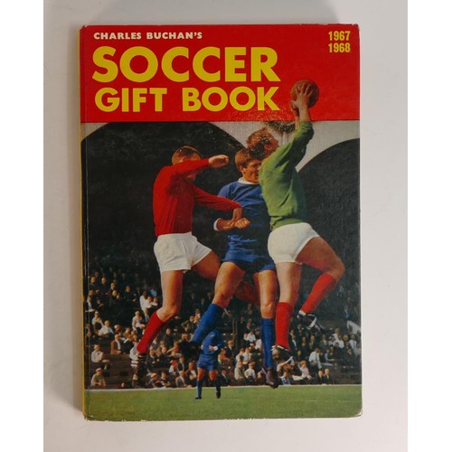 354 - Two copies of signed 1960's football annuals including Soccer Gift Book 67/68 with George Eastham, G... 