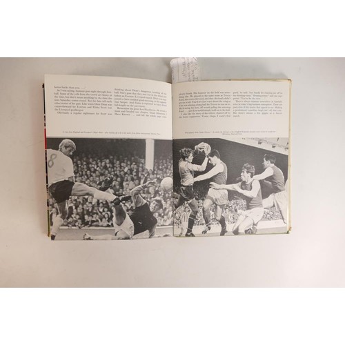 355 - A collection of 1960's football books including FA Book for Boys 21 1968, Soccer the International W... 