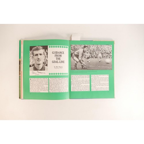 356 - Two 1960's football books including World Cup '66 signed Tom Finney & FA Book for Boys 20 1967-68 si... 