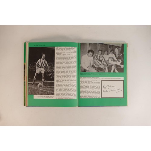 356 - Two 1960's football books including World Cup '66 signed Tom Finney & FA Book for Boys 20 1967-68 si... 