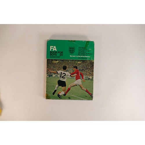 356 - Two 1960's football books including World Cup '66 signed Tom Finney & FA Book for Boys 20 1967-68 si... 