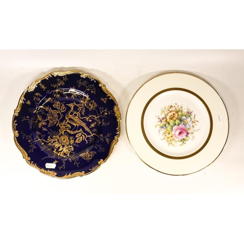 292 - Two Gilt Cabinet Plates to include Coalport Cairo Pattern Example and a E & Brain Foley Floral Spray... 