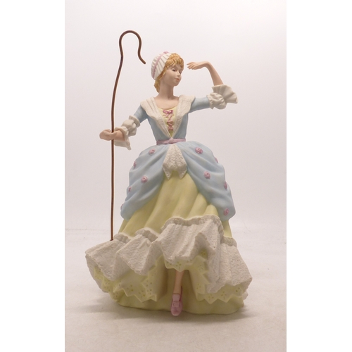 340 - Wedgwood Character Figure Little Bo-Peep with Crook.