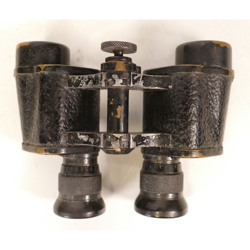 642 - WW2 Era Carl Zeiss, Jena German Marineglas Binoculars