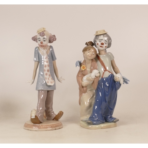 295 - Two Lladro figures Pals Forever 7686 and 6916 Circus Days