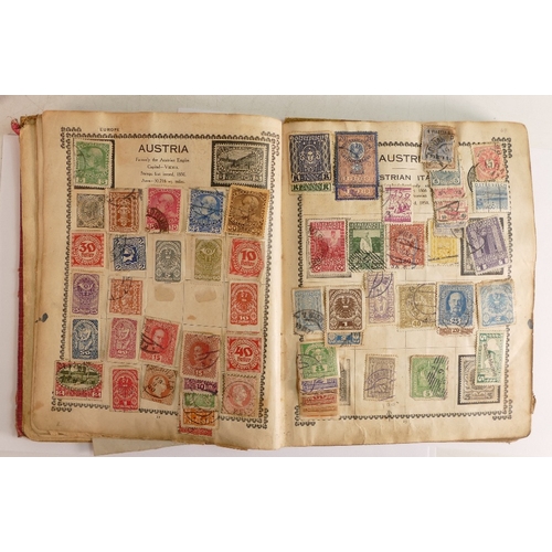 773 - A Victory stamp album containing various stamps of the world.