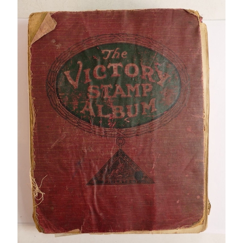 773 - A Victory stamp album containing various stamps of the world.