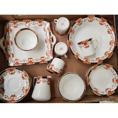 10 - Sutherland China Part Tea Set & Dessert Set consisting of 5 cups, 8 saucers, 2 bread & butter plates... 