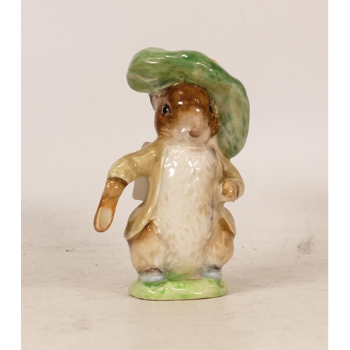 489 - Beswick Beatrix Potter Bp3 Figure 'Benjamin Bunny'. Glazed chip to one ear.