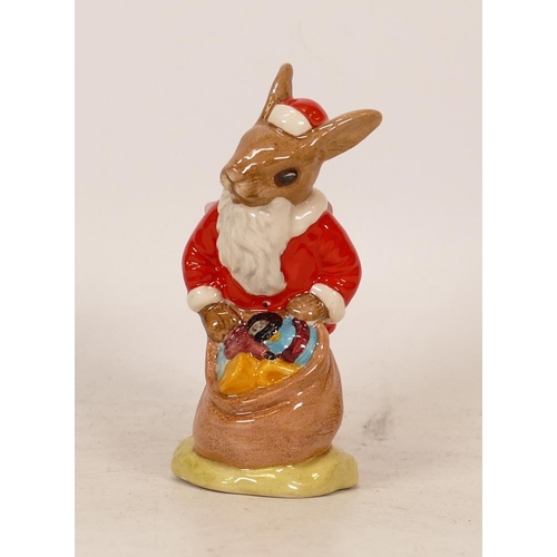 490 - Royal Doulton Bunnykin Figure 'Santa Bunnykin' DB17.