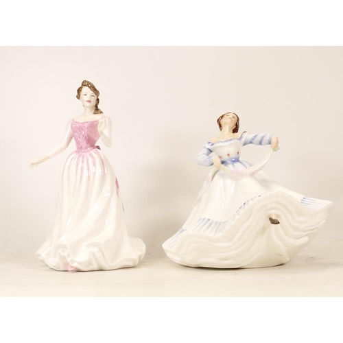 525 - Royal Doulton Lady Figures Juliet Hn2968 & Margaret Hn4311(2)