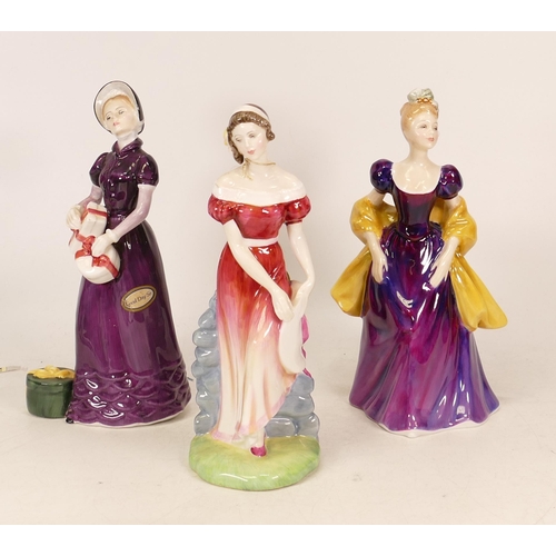 122 - Three Royal Doulton Lady Figures to include Loretta HN2337, Good Day Sir HN2896 and Jemma HN3168 (3)