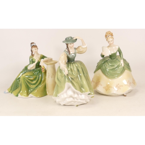 128 - Three Royal Doulton Lady Figures to include Soiree HN2312, Secret Thoughts HN2382 and Etiquette HN23... 