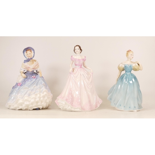 409 - Three Royal Doulton Lady Figures to include Alice HN3368, Hope HN4097 and Enchantment HN2178 (3)