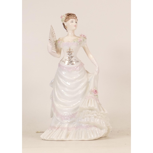 421 - Coalport Limited Edition Lady Figure Femmes Fatales Lillie Langtry