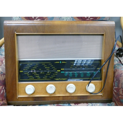 310F - Bush Type AC34 Vintage Table Top Radio