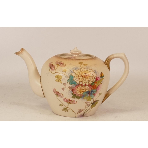 395 - Carlton Ware Pom Pom teapot. Height 14cm