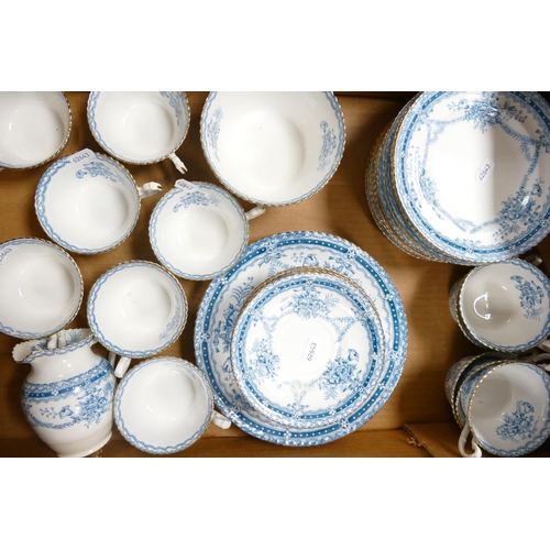 398 - A Collection of Samuel Radford Teaware to include Tea Trios, Sugar Bowl, Milk Jug (1 Tray)