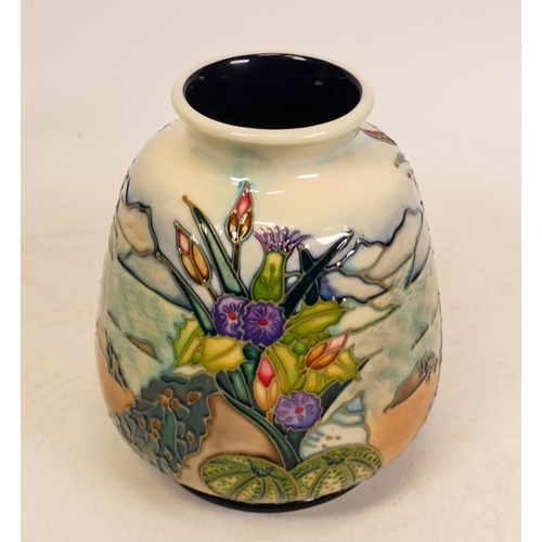 25 - Moorcroft Islay vase. Dated 1998 , height 15cm