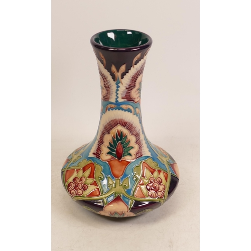 40 - Moorcroft Bukhara vase. Limited edition 198/250, signed by designer Shirley Hayes, dated 2001. Heigh... 