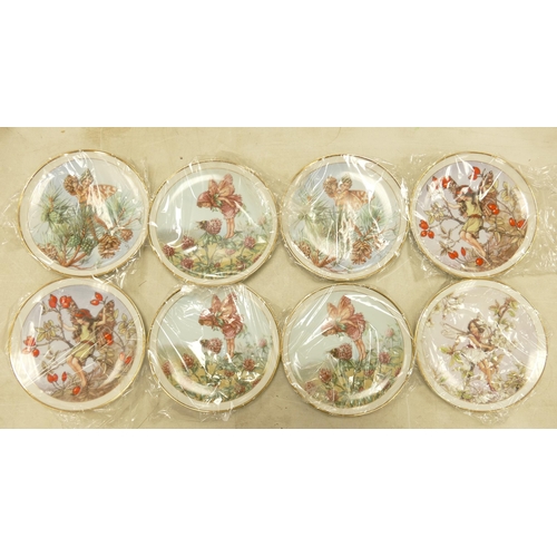 232 - A Collection of Wall Plates to include Eight Reco International Fairy Plates, Six Rosenthal Danbury ... 