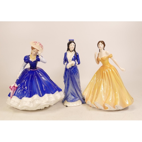 263 - Three Royal Doulton Lady Figures to include Classics Elizabeth HN4426, Clara Hamps HN4162 and Figure... 