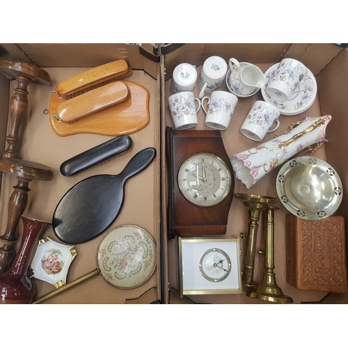 49 - A mixed collection of items to include a Ridgway Melisande coffee set together with a Seiko modern c... 