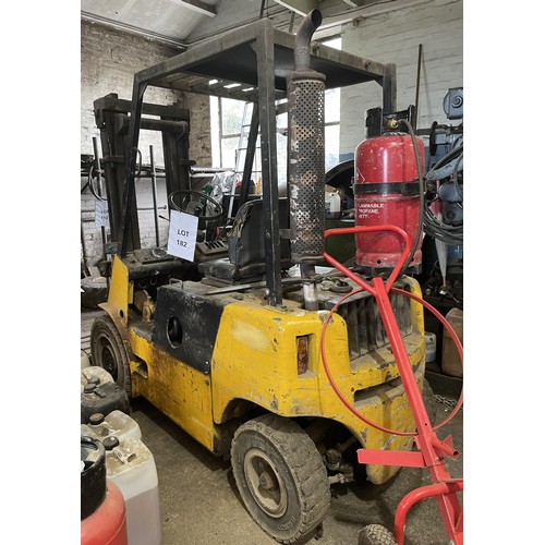 182 - Propane Simplex fork lift truck  - 5,813 hours.
BKC GV20.
PLEASE NOTE: This is to be retained until ... 