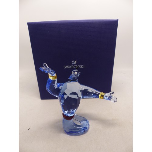 106 - Swarovski Crystal Disney Figure 'Aladdin Genie' (No Certificate -In Original Box)